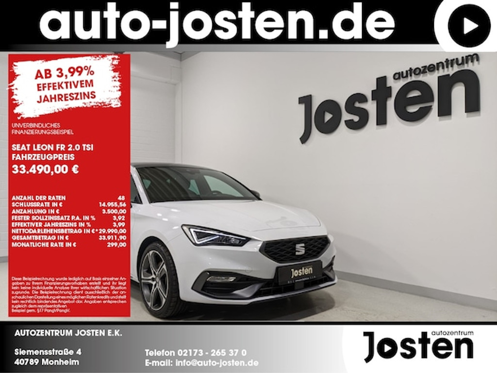 Seat Leon FR-lijn 2.0 TSI DSG