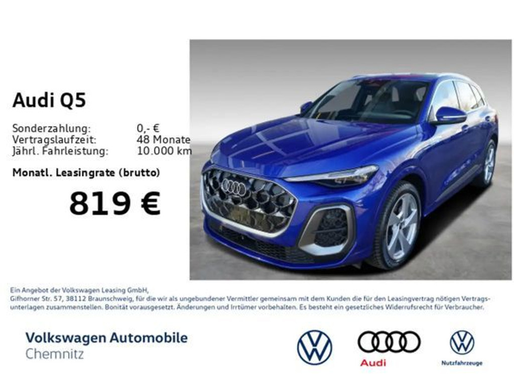 Audi Q5 Quattro S-Line 2.0 TDI