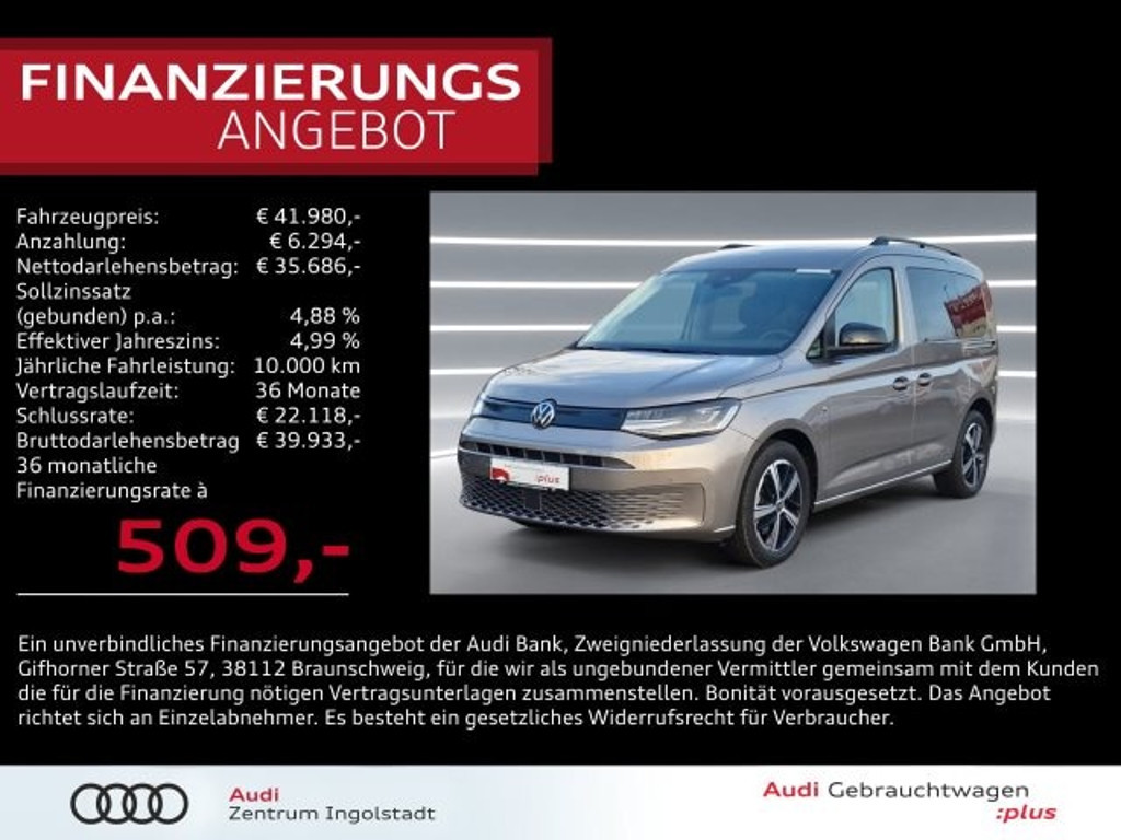 Volkswagen Caddy DSG 2.0 TDI