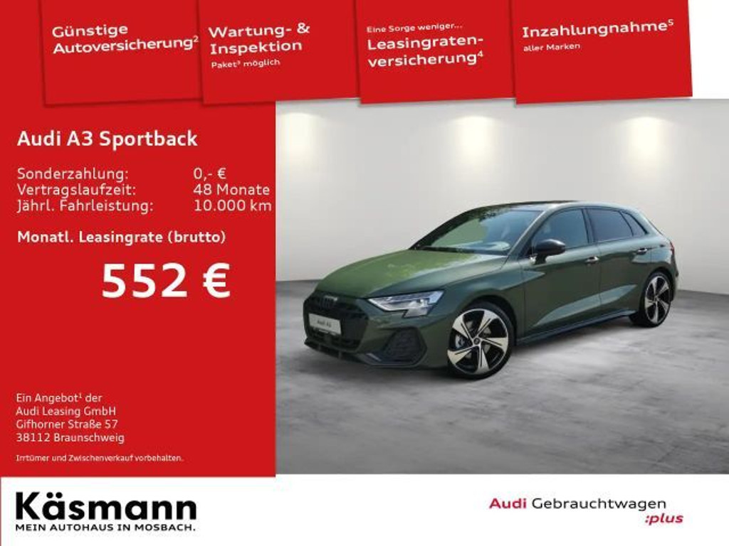 Audi A3 Sedan S-Line 35 TFSI