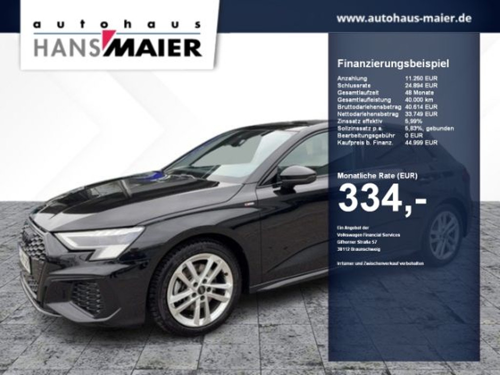 Audi A3 Sportback S-Line S-Tronic 35 TFSI