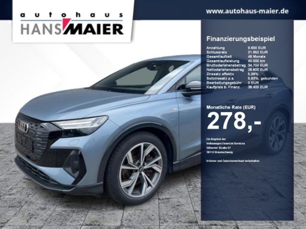 Audi Q4 e-tron Sportback Quattro 50