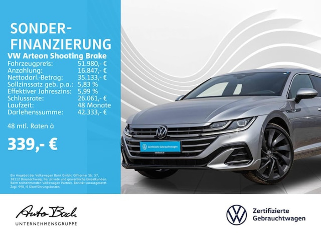 Volkswagen Arteon Shooting Brake 4Motion DSG R-Line 2.0 TDI
