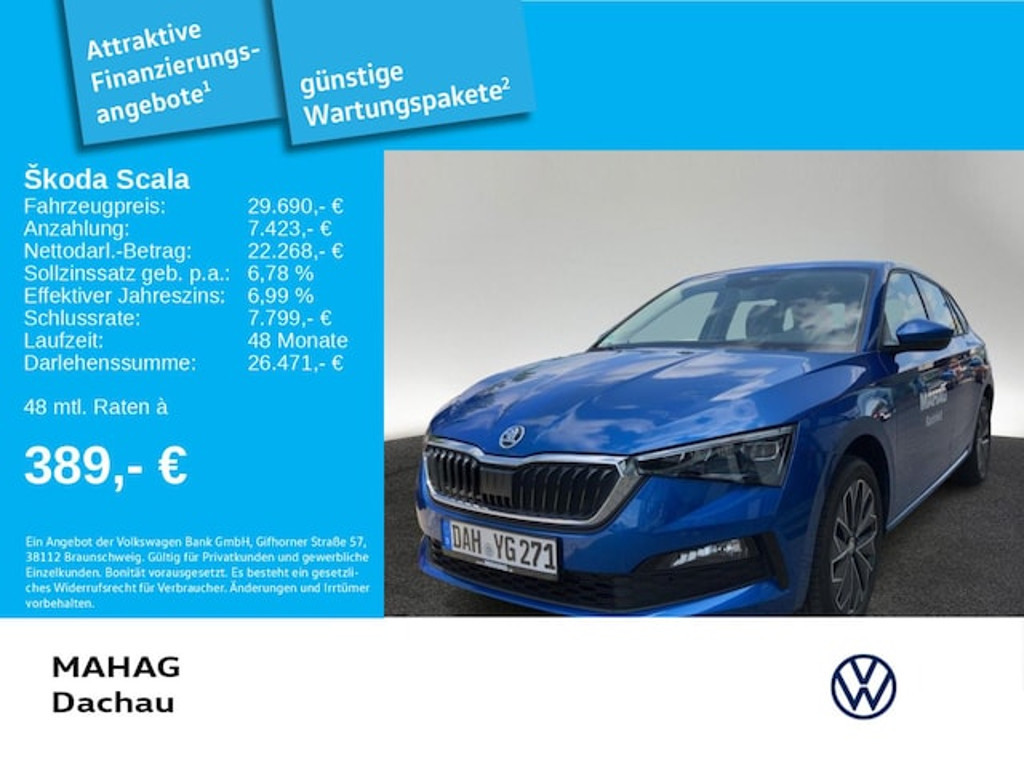 Skoda Scala 1.5 TSI Selection Selection
