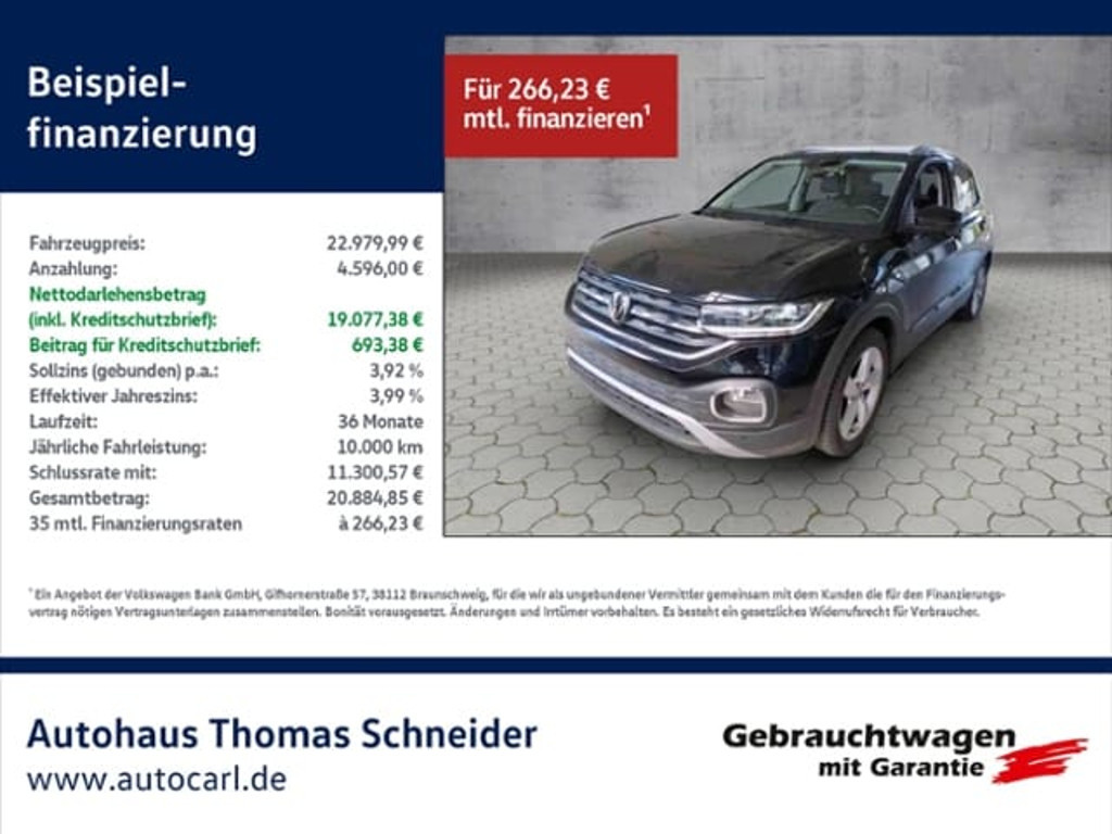 Volkswagen T-Cross DSG 1.0 TSI IQ.Drive