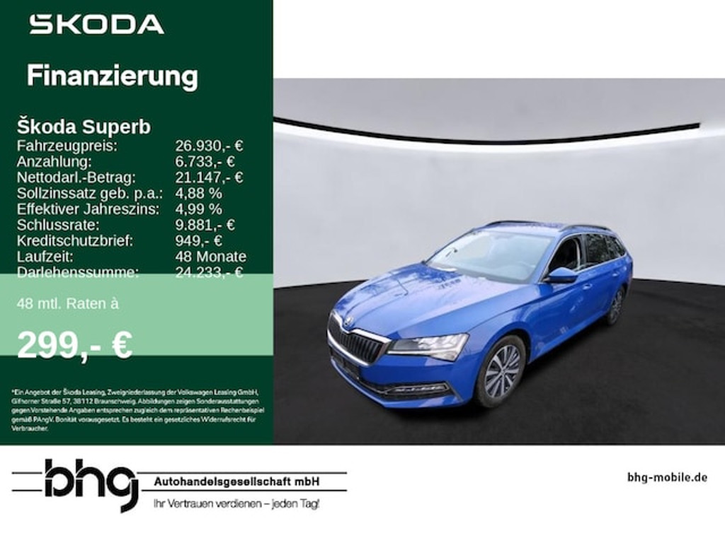 Skoda Superb Ambition Combi iV 1.4 TSI