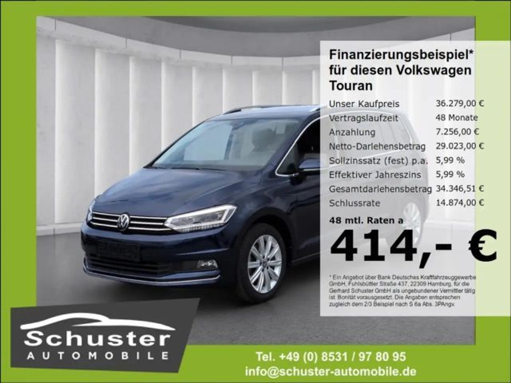 Volkswagen Touran DSG Highline