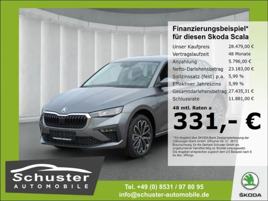 Skoda Scala 1.0 TSI Tour