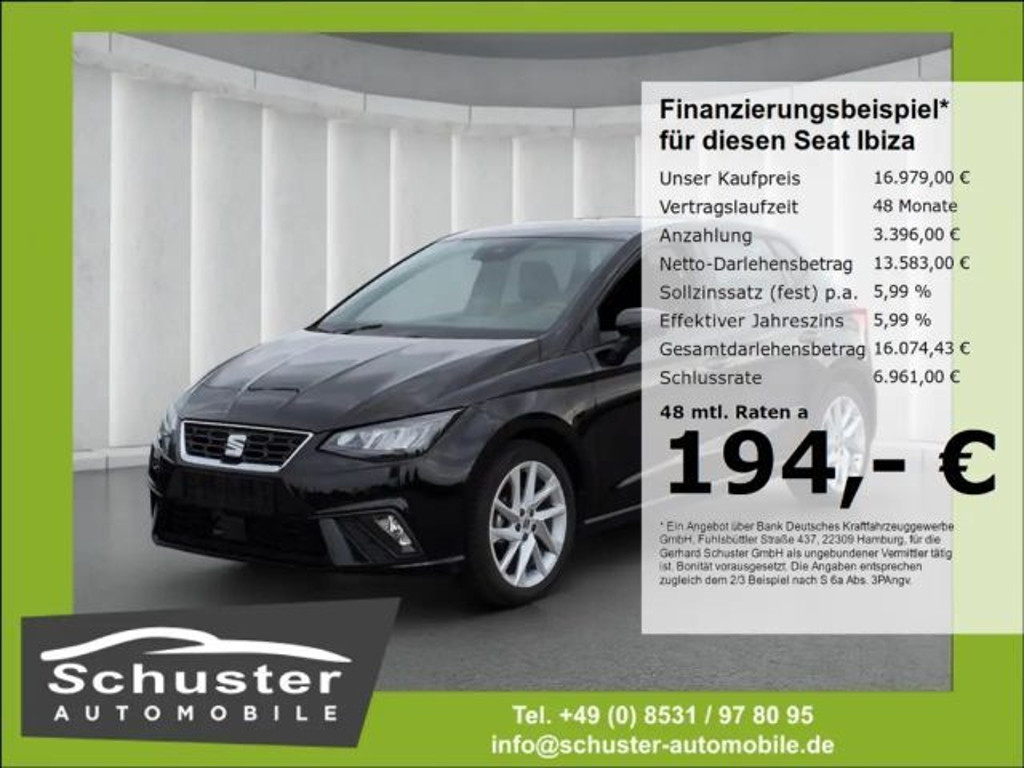 Seat Ibiza FR-lijn 1.0 TSI