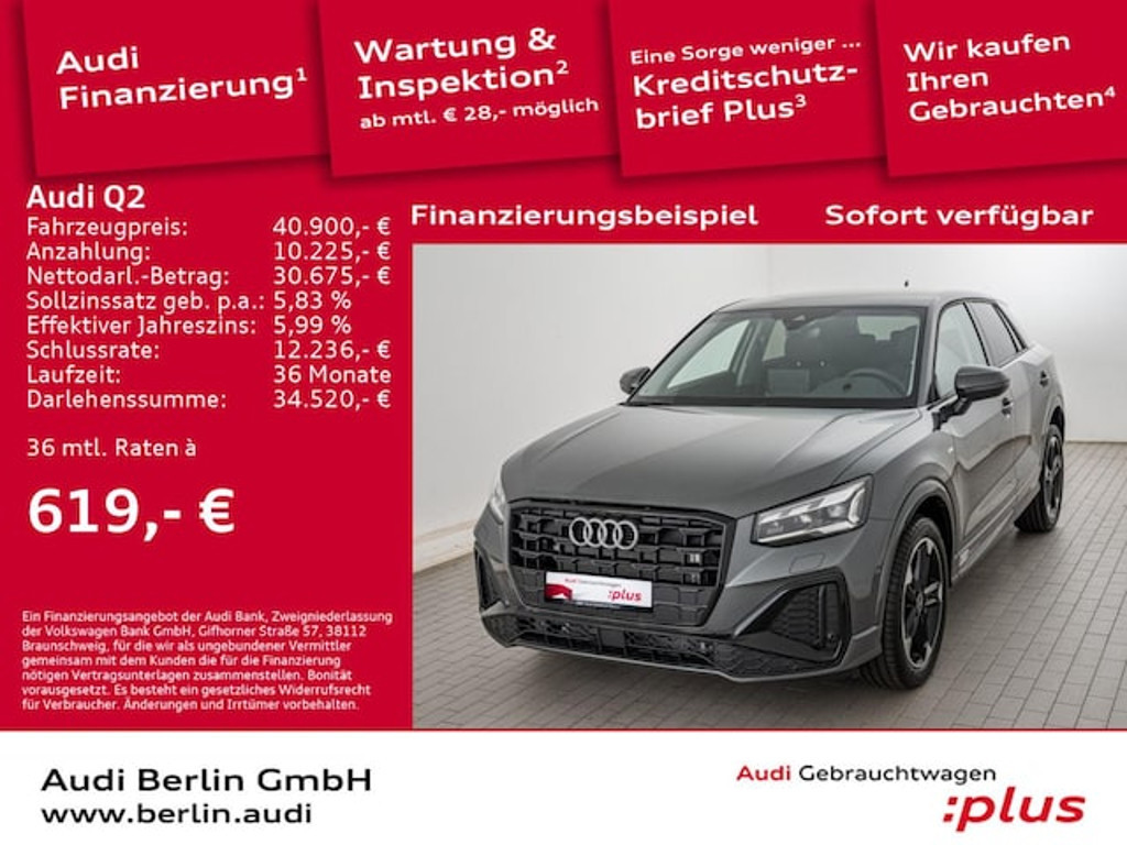 Audi Q2 S-Line S-Tronic 35 TFSI