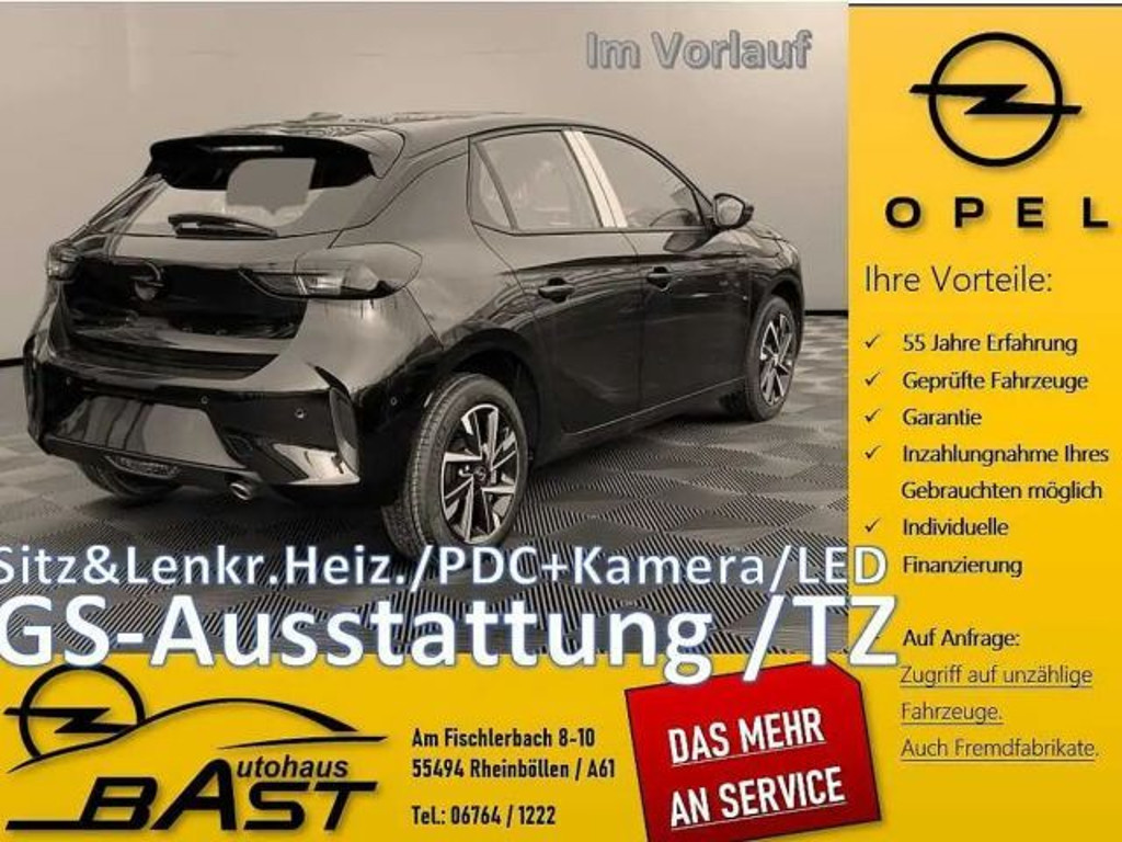 Opel Corsa F YES Facelift TAGESZULASSUNG 100PS