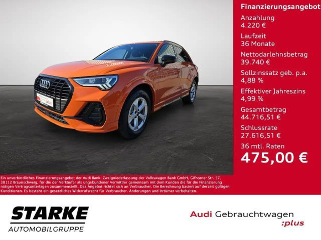 Audi Q3 S-Line S-Tronic Hybride 45 TFSI