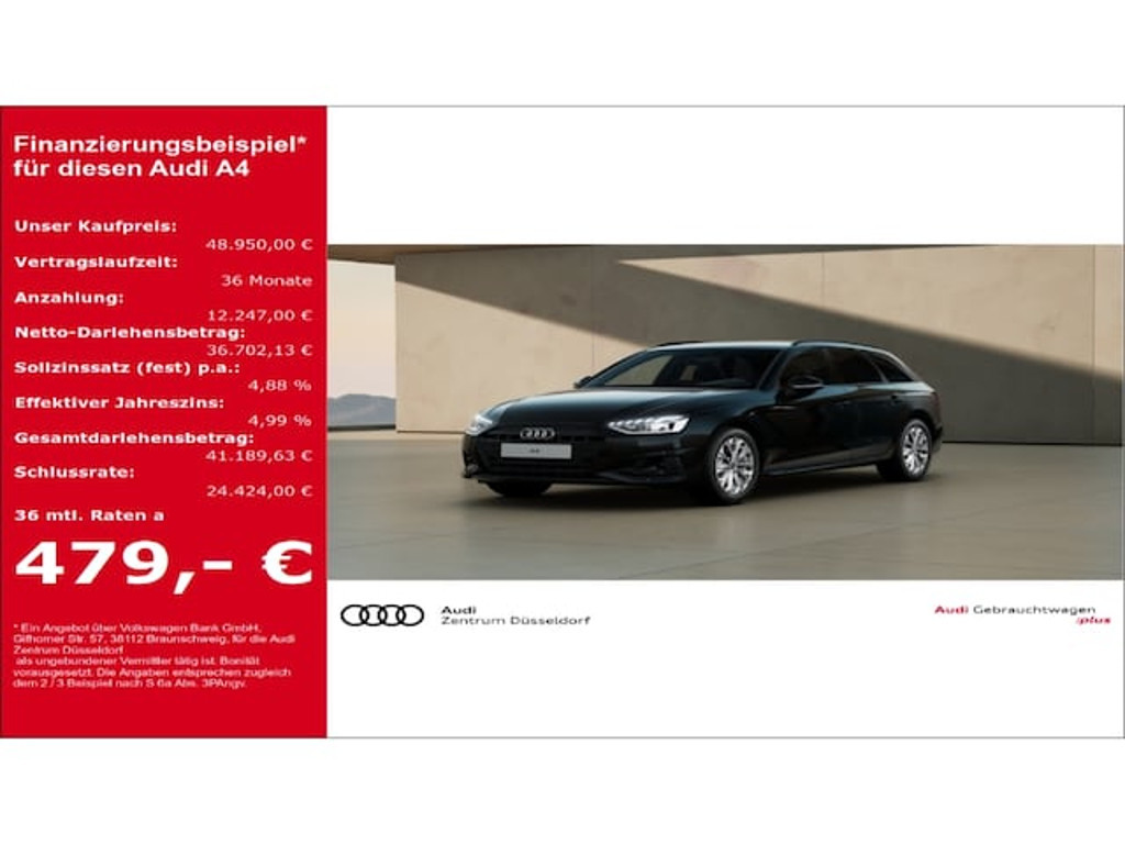Audi A4 Avant S-Tronic 35 TDI