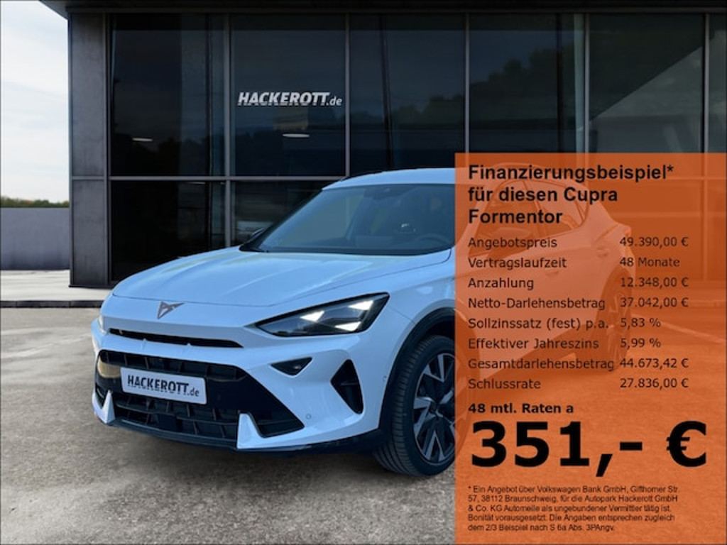 Cupra Formentor DSG VZ