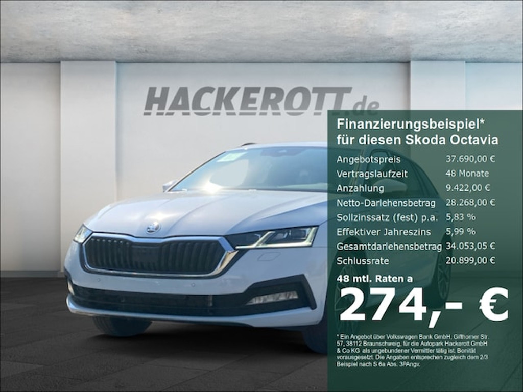 Skoda Octavia Ambition Combi 1.5 TSI