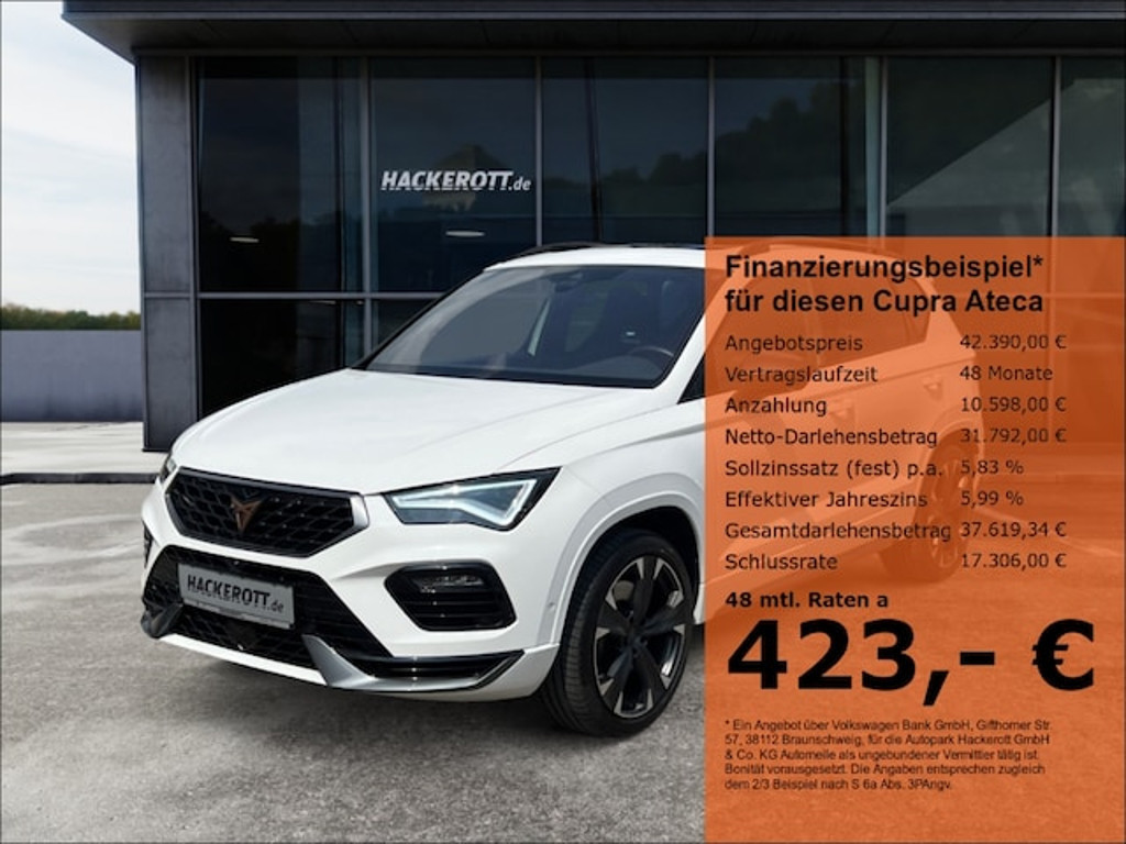Cupra Ateca 4Drive 2.0 TSI DSG