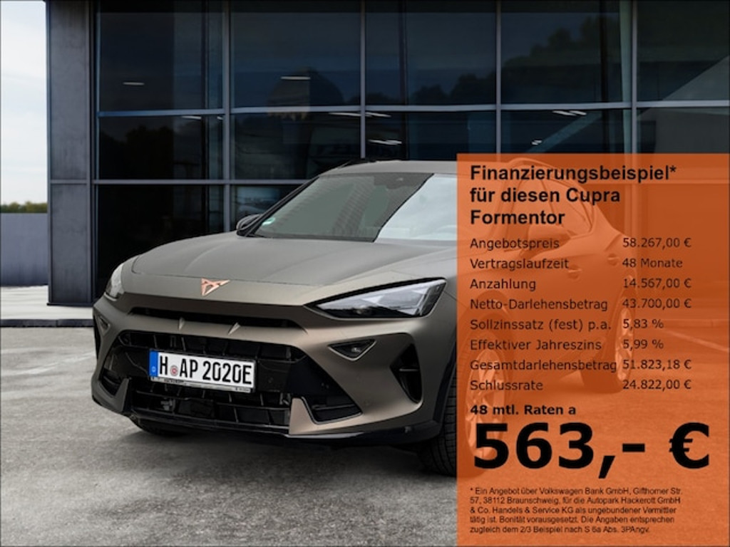 Cupra Formentor 1.5 TSI VZ