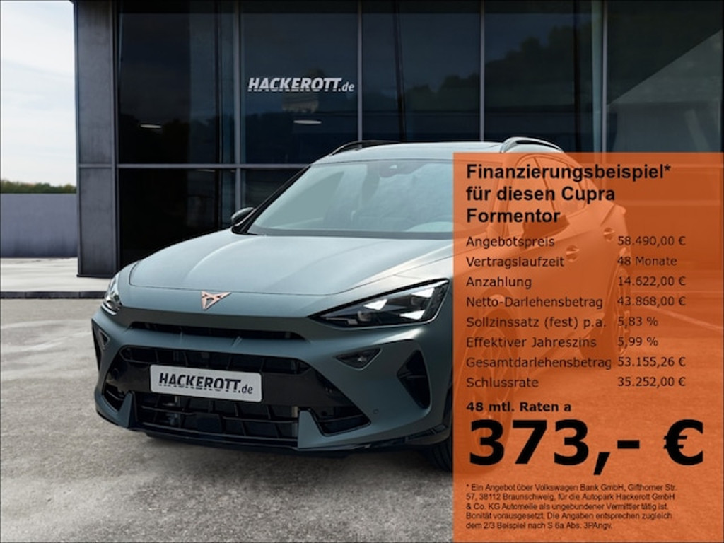 Cupra Formentor 4Drive 2.0 TSI DSG VZ