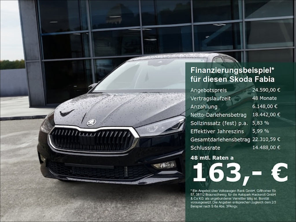 Skoda Fabia 1.0 TSI Tour