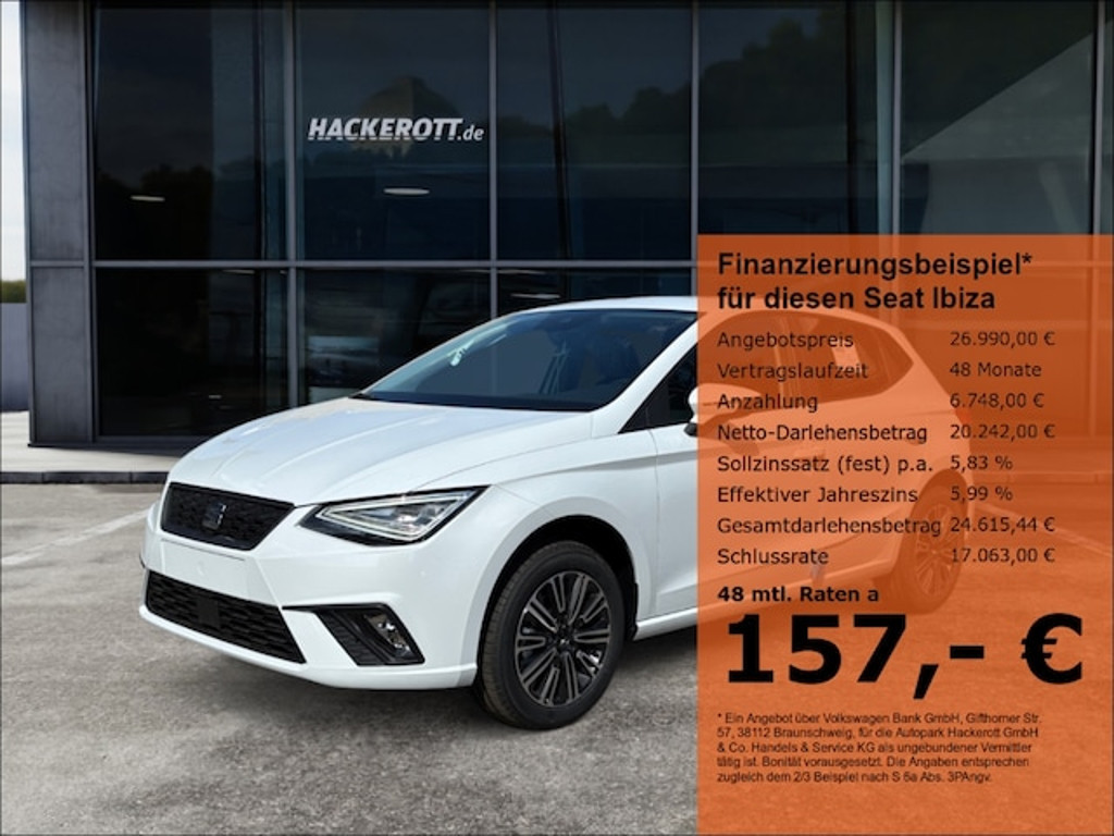 Seat Ibiza Style 1.0 TSI DSG