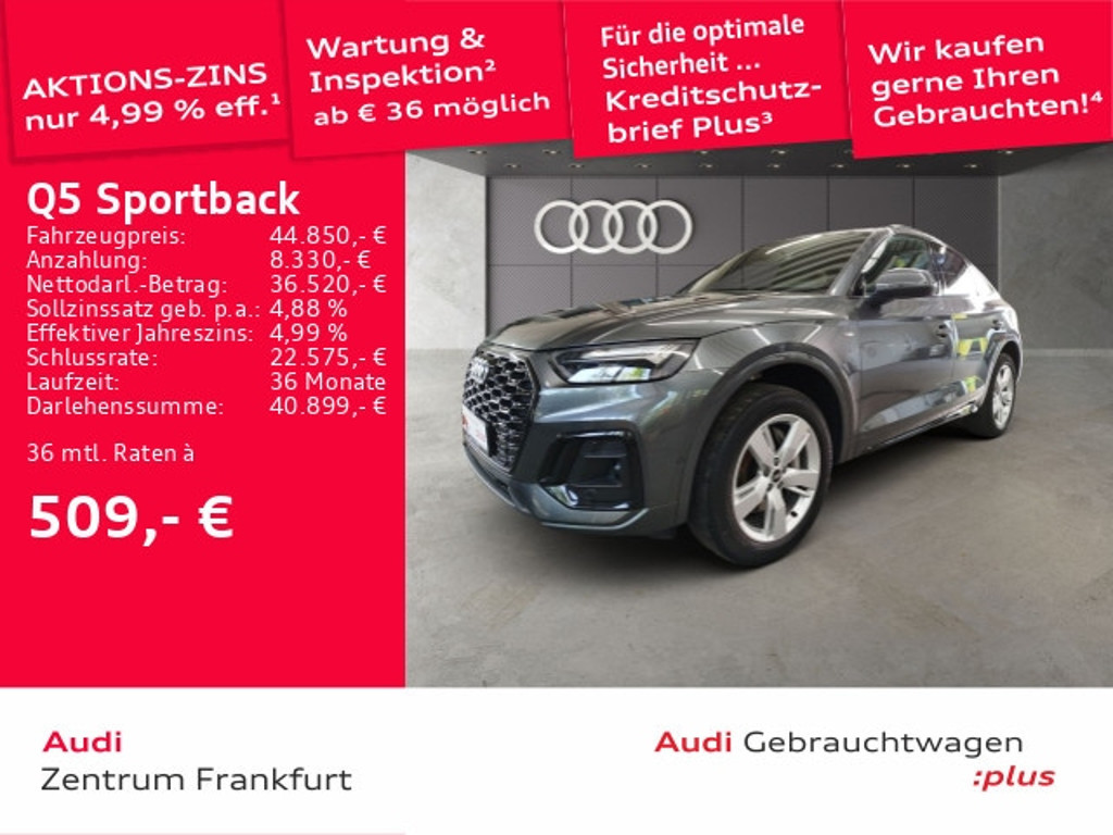 Audi Q5 Sportback Quattro 50 TDI