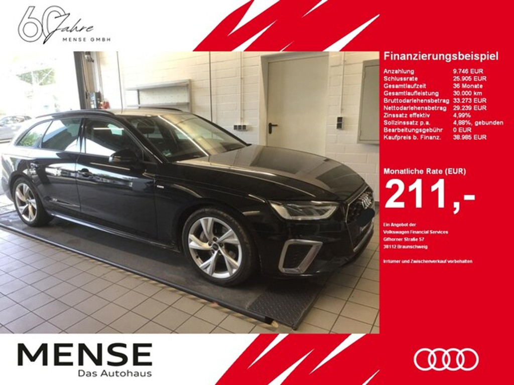 Audi A4 Avant S-Line S-Tronic 40 TDI