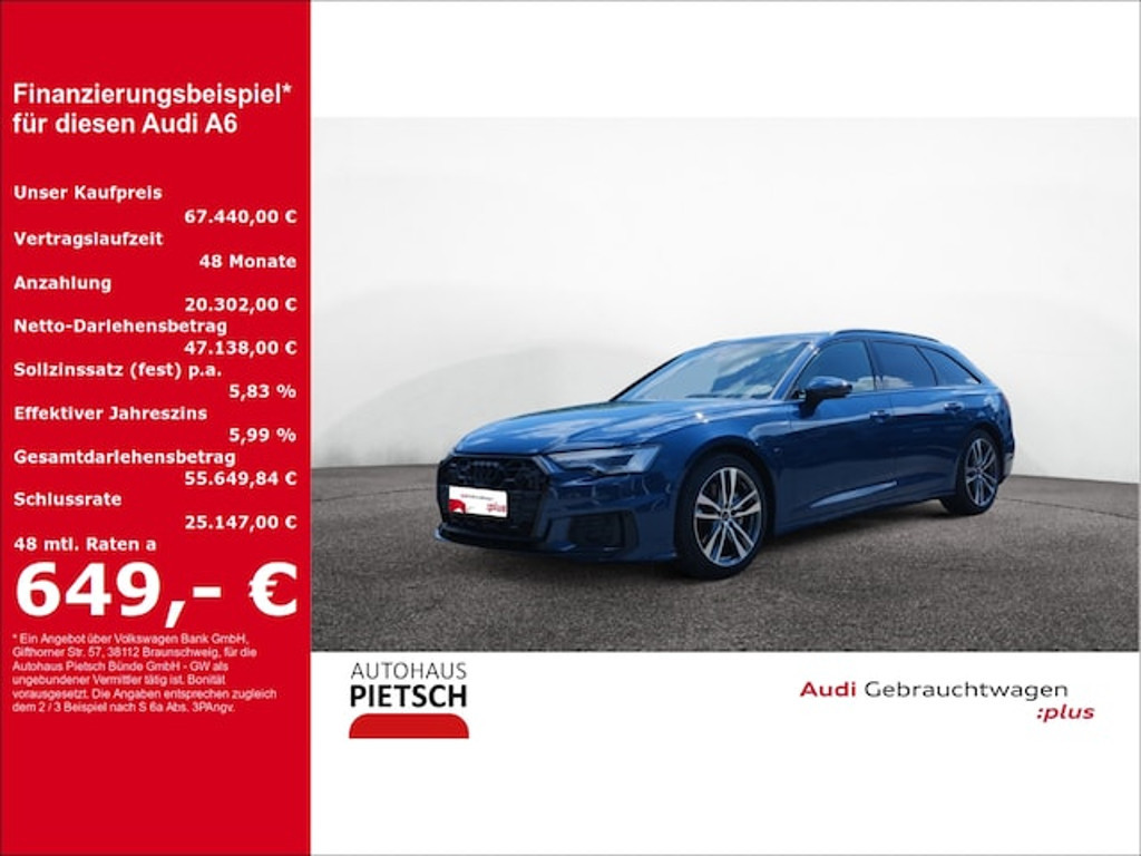Audi A6 Avant Quattro S-Line 50 TDI
