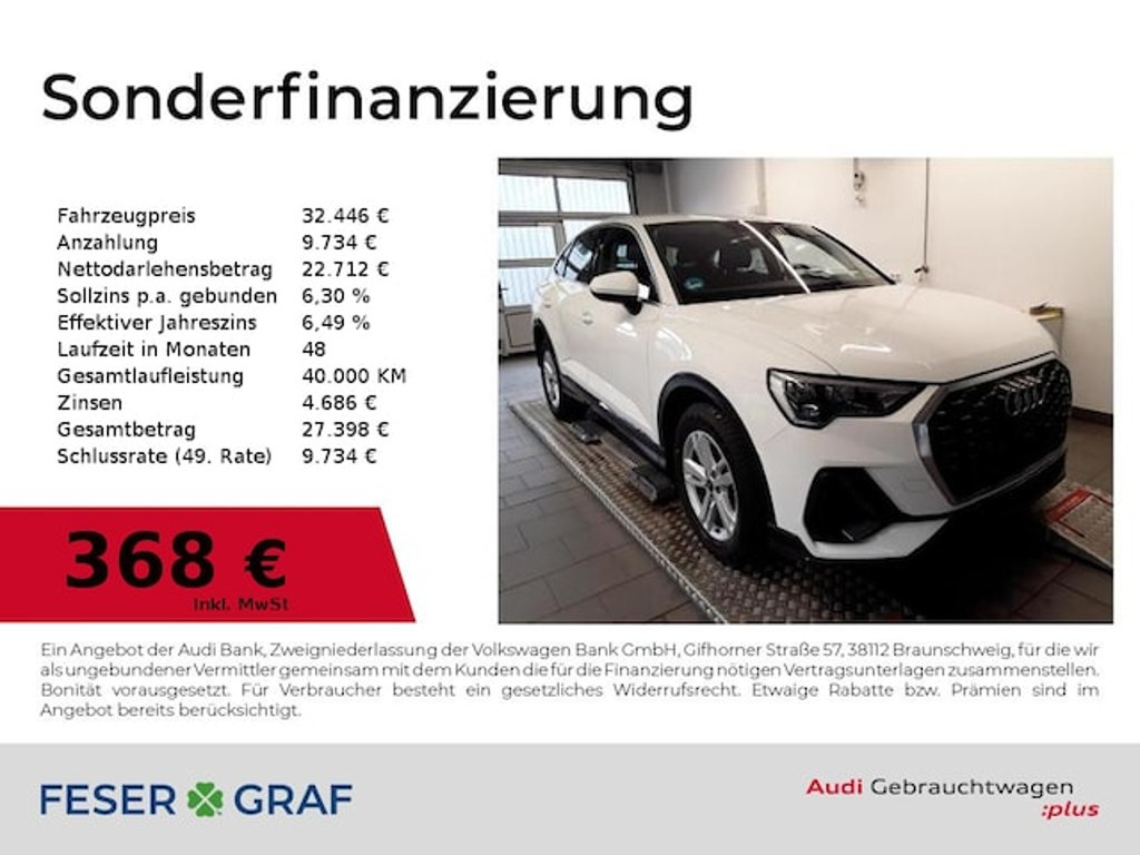 Audi Q3 Sportback S-Tronic 35 TFSI