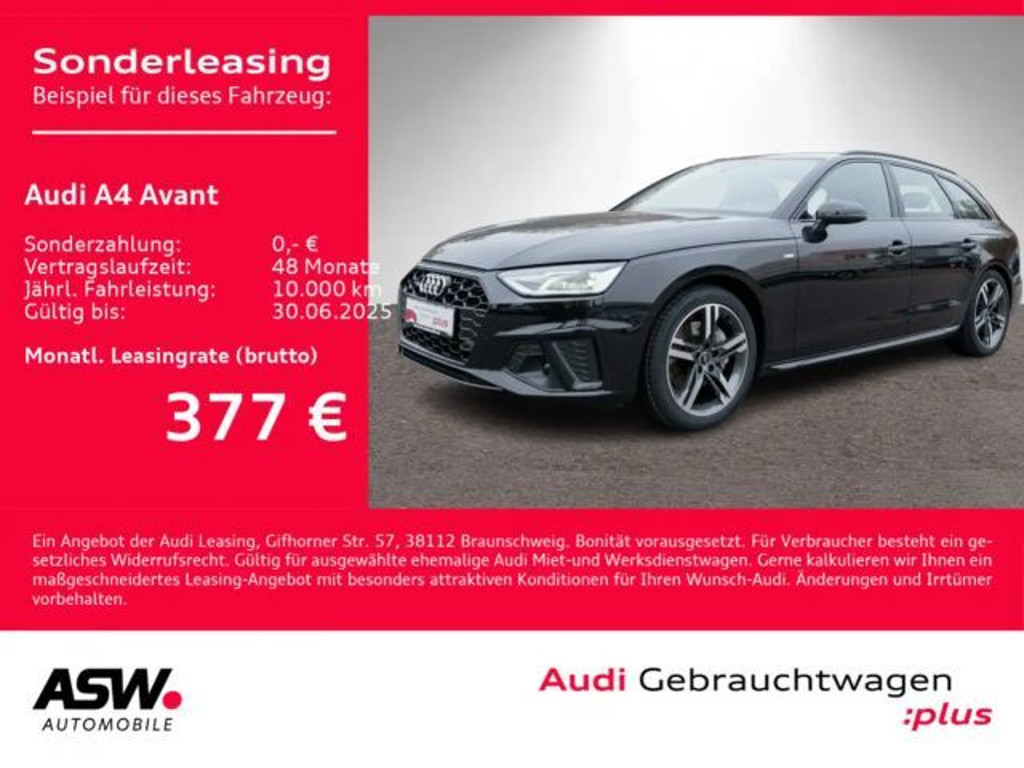 Audi A4 Quattro S-Line 40 TDI