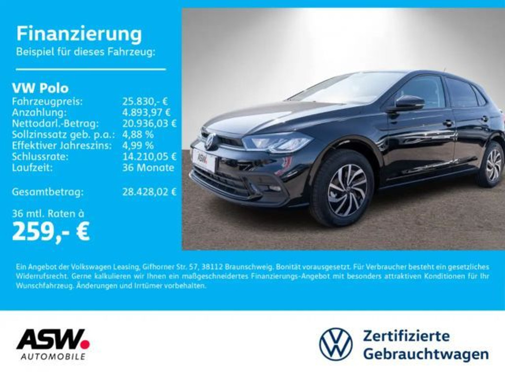 Volkswagen Polo DSG Life 1.0 TSI