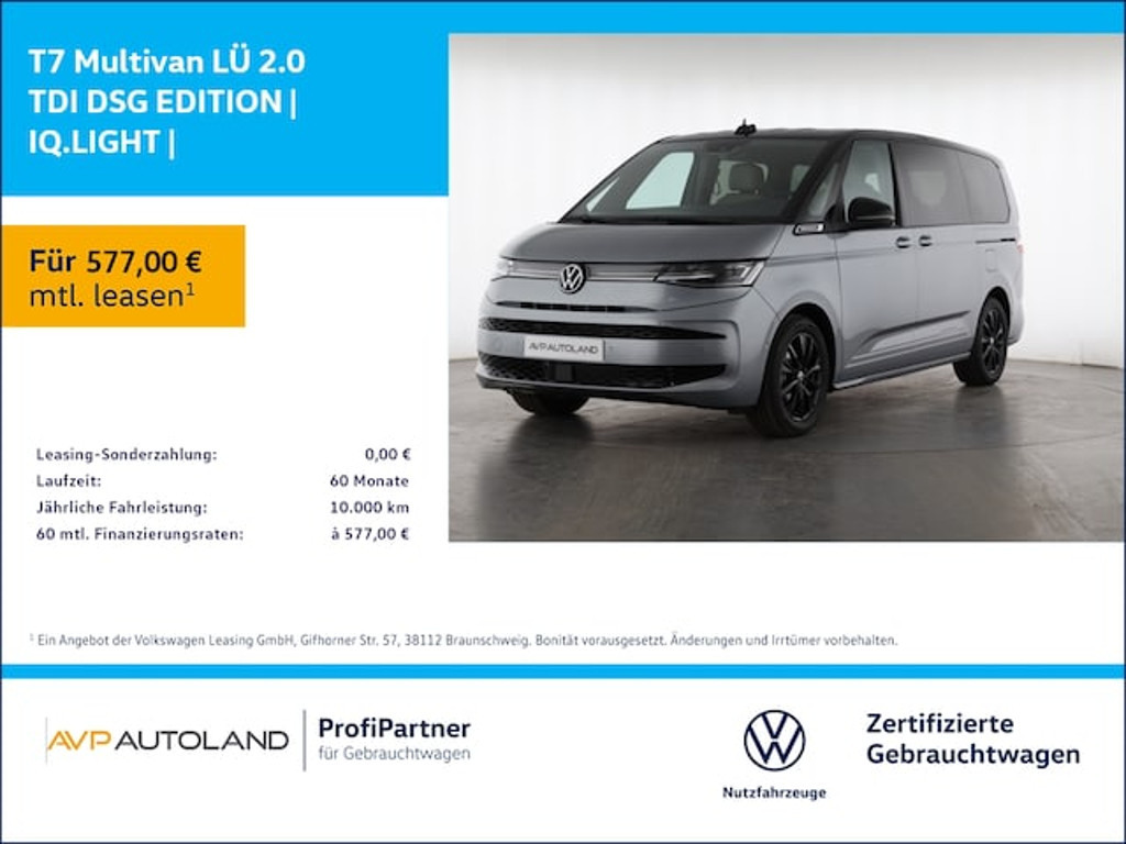 Volkswagen Multivan DSG IQ.Drive 2.0 TDI T7