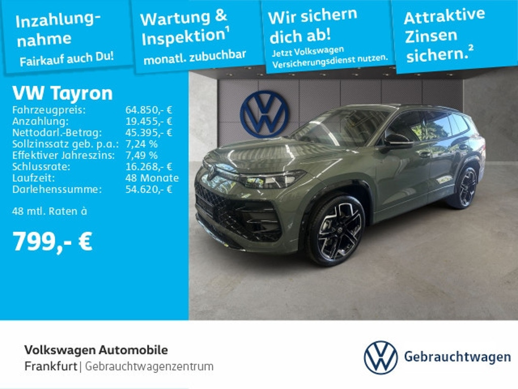 Volkswagen Tayron 4Motion DSG R-Line IQ.Drive 2.0 TDI