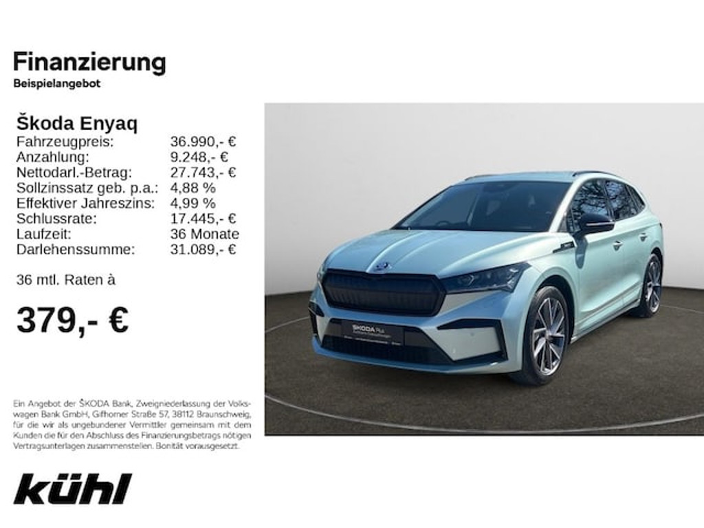 Skoda Enyaq Sportline iV 80