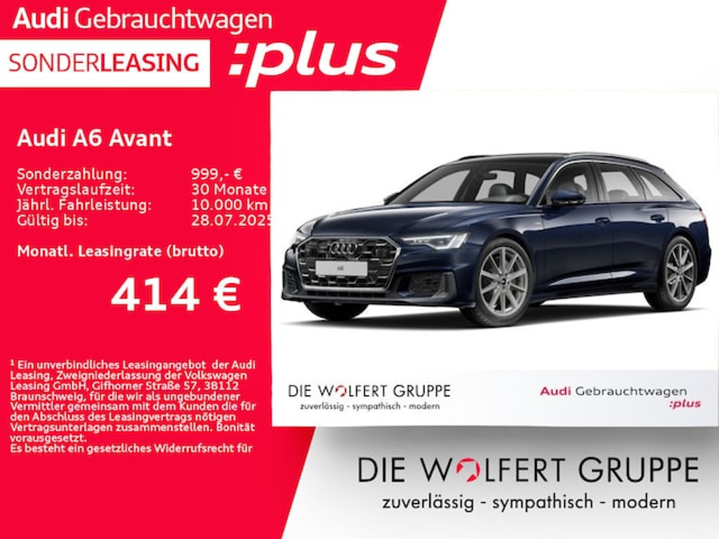 Audi A6 Avant Quattro S-Line S-Tronic 55 TFSI