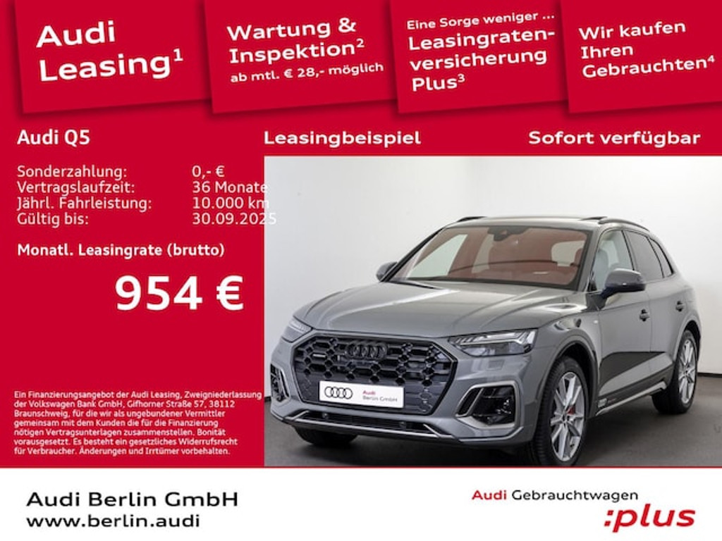 Audi Q5 Quattro S-Line S-Tronic Hybride 55 TFSI