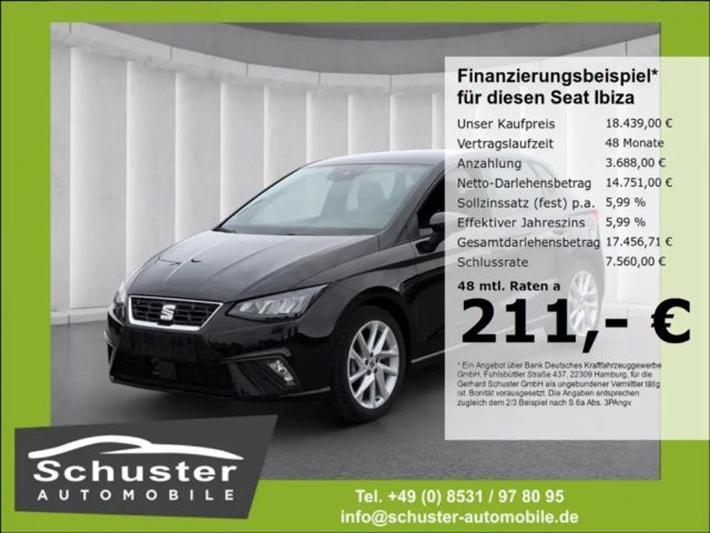 Seat Ibiza FR-lijn 1.0 TSI