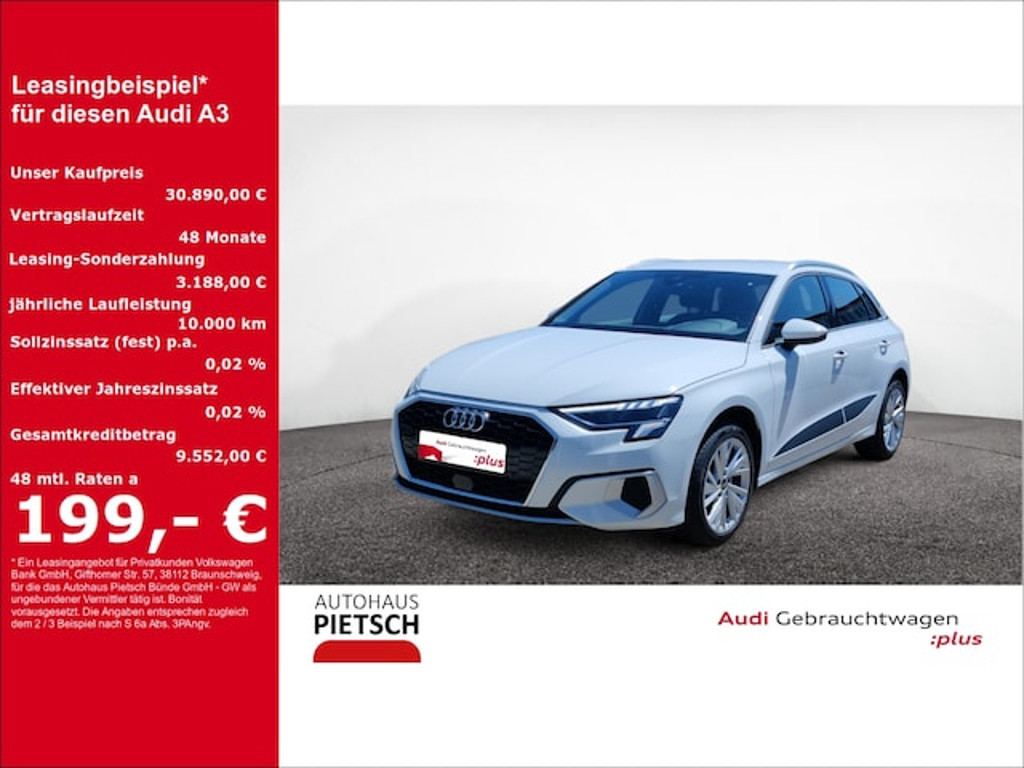Audi A3 Sportback S-Tronic 30 TFSI