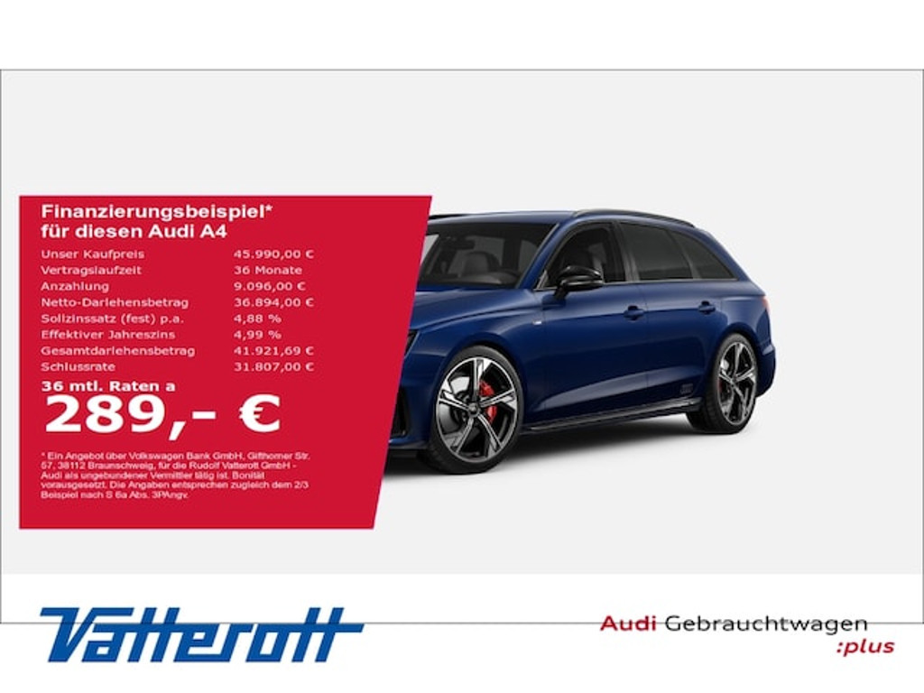 Audi A4 Avant S-Line S-Tronic 40 TFSI