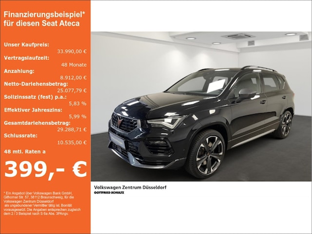 Cupra Ateca 4Drive 2.0 TSI DSG