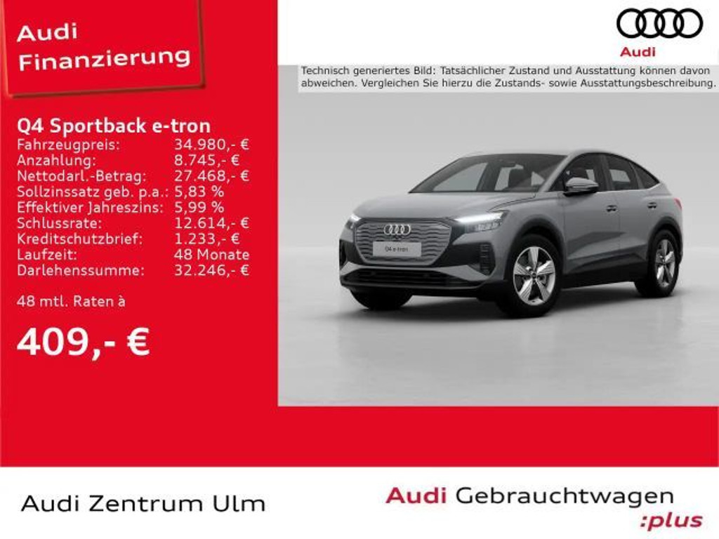 Audi Q4 e-tron Sportback 40