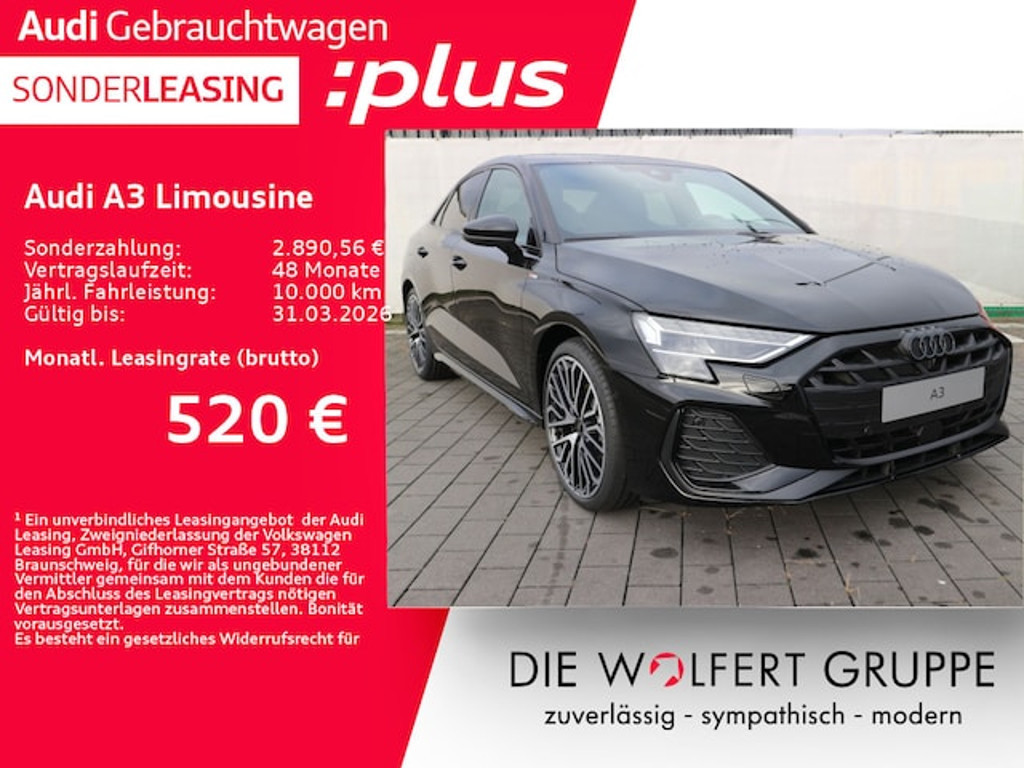 Audi A3 Sedan S-Line S-Tronic 35 TDI