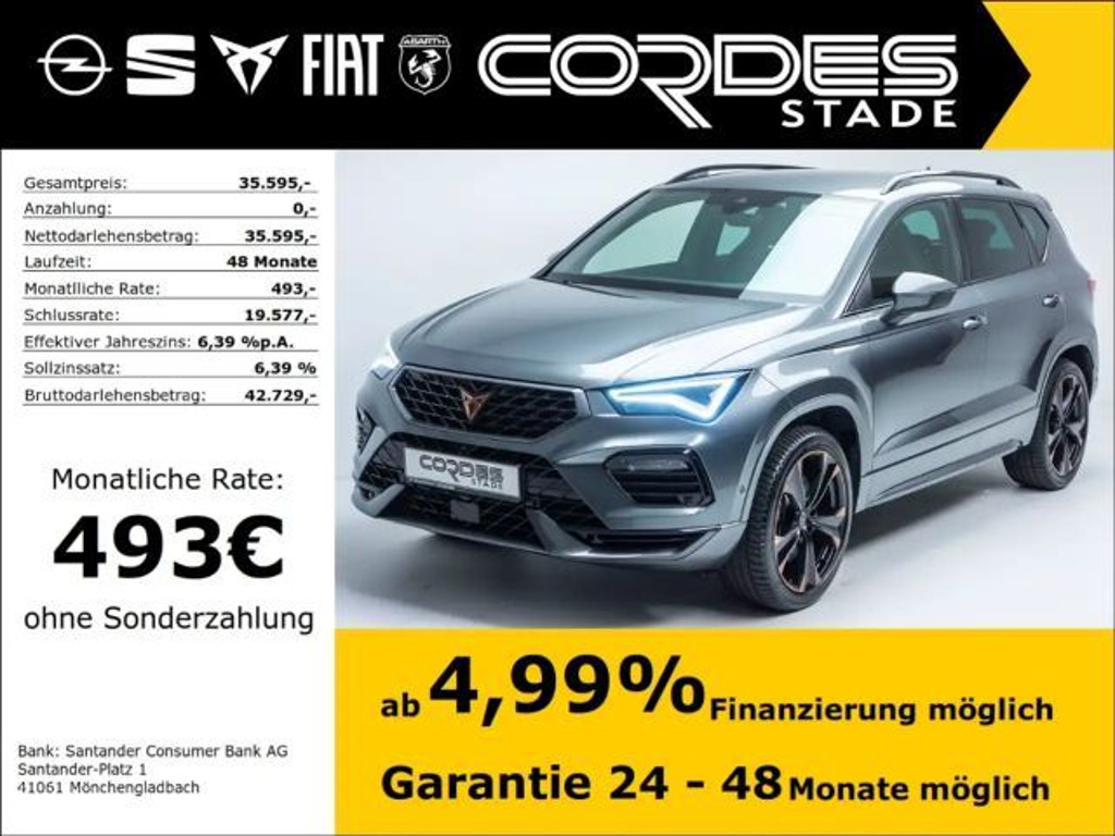 Cupra Ateca 4Drive 2.0 TSI