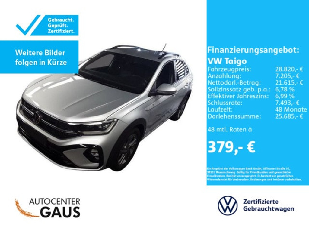 Volkswagen Taigo R-Line 1.0 TSI IQ.Drive