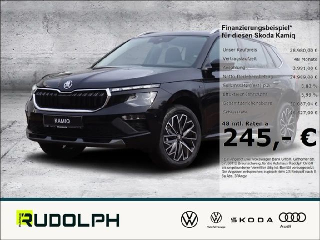 Skoda Kamiq 1.0 TSI Tour