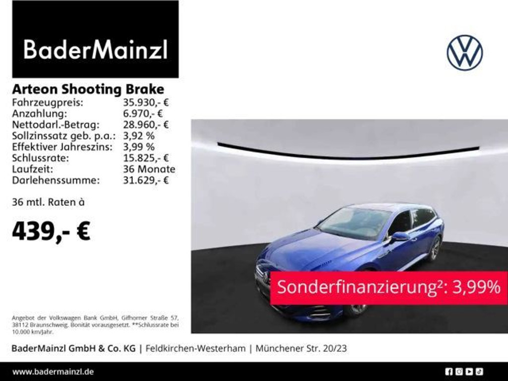 Volkswagen Arteon DSG R-Line 2.0 TSI