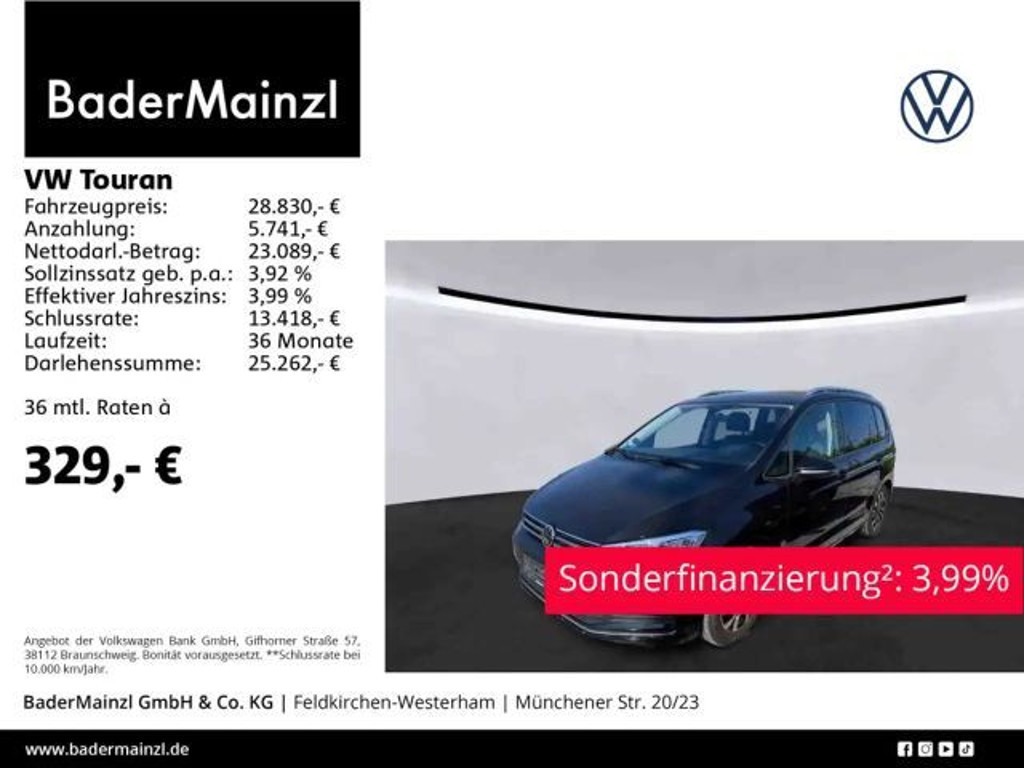 Volkswagen Touran DSG 1.5 TSI