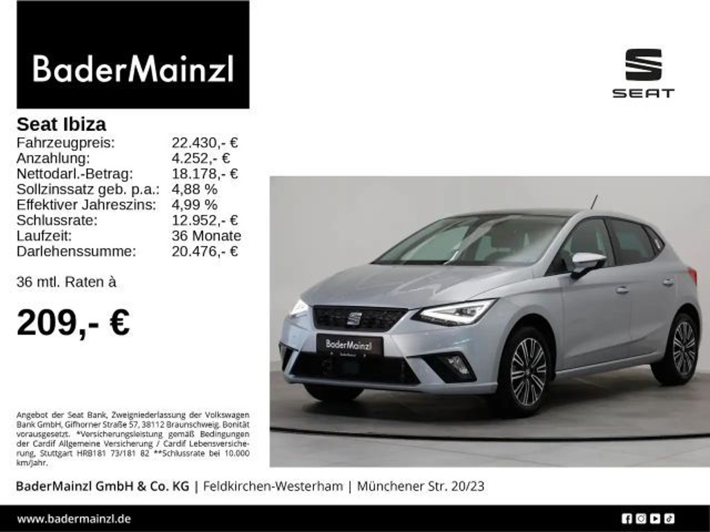 Seat Ibiza Style 1.0 TSI