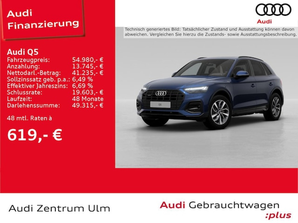 Audi Q5 Quattro S-Tronic 45 TFSI