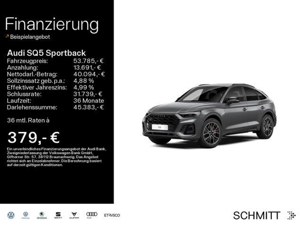 Audi SQ5 TDI MarixLED+Pano+Navi+el Sitze