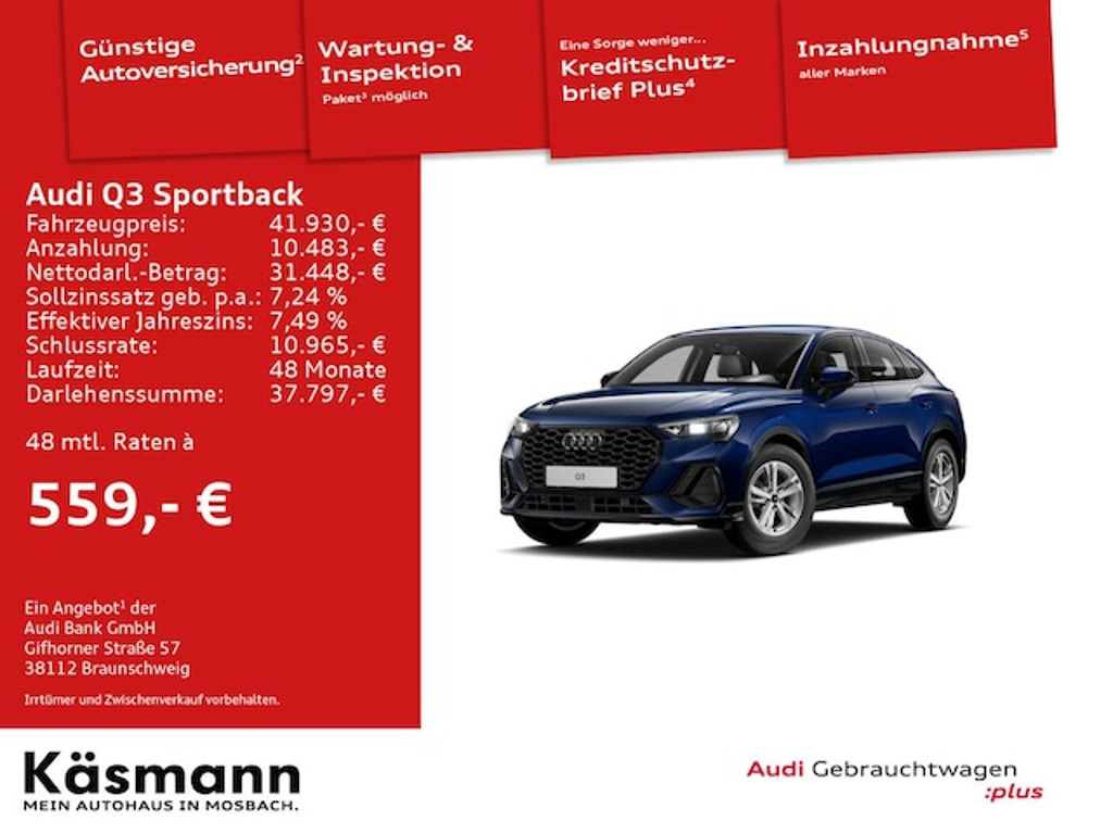 Audi Q3 Sportback 35 TFSI